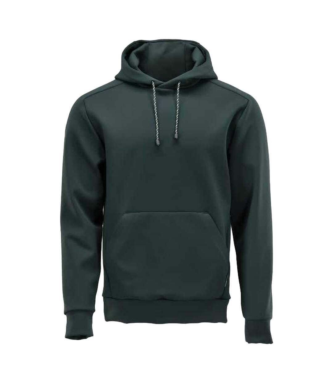 Sweat À Capuche Motif/style Uni Customised Homme Vert Forêt Mascot-1