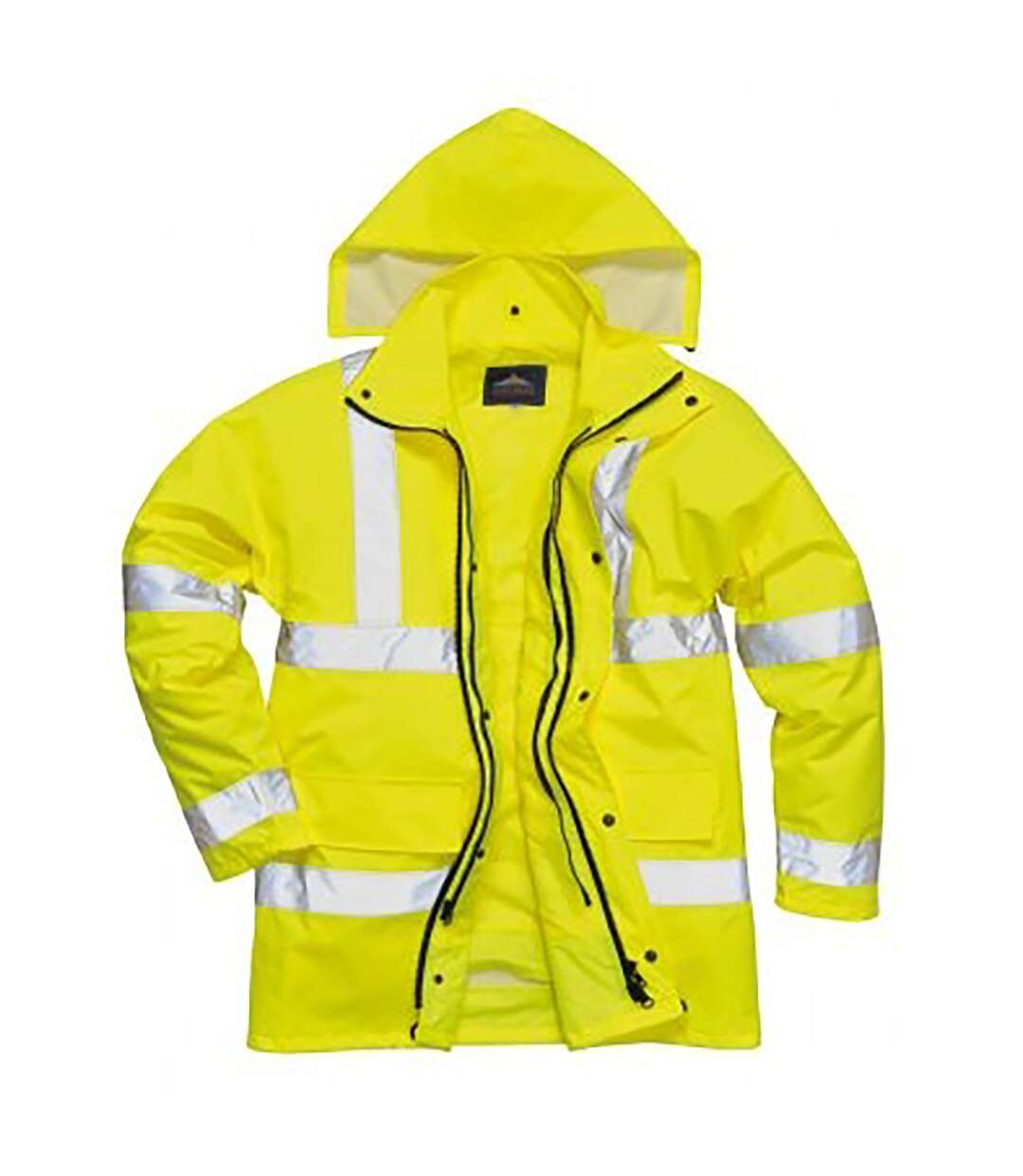 Portwest Mens Hi-Vis 4-In-1 Traffic Jacket (Yellow) - UTPC2856