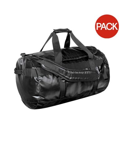 Stormtech Waterproof Gear Holdall Bag (Large) (Pack of 2) (Black/Black) (One Size) - UTBC4439