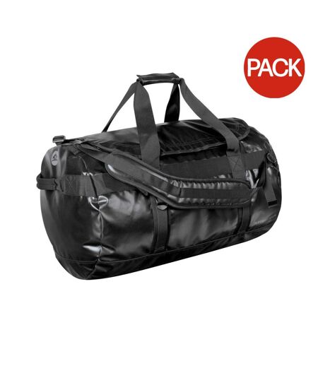 Stormtech Waterproof Gear Holdall Bag (Large) (Pack of 2) (Black/Black) (One Size) - UTBC4439