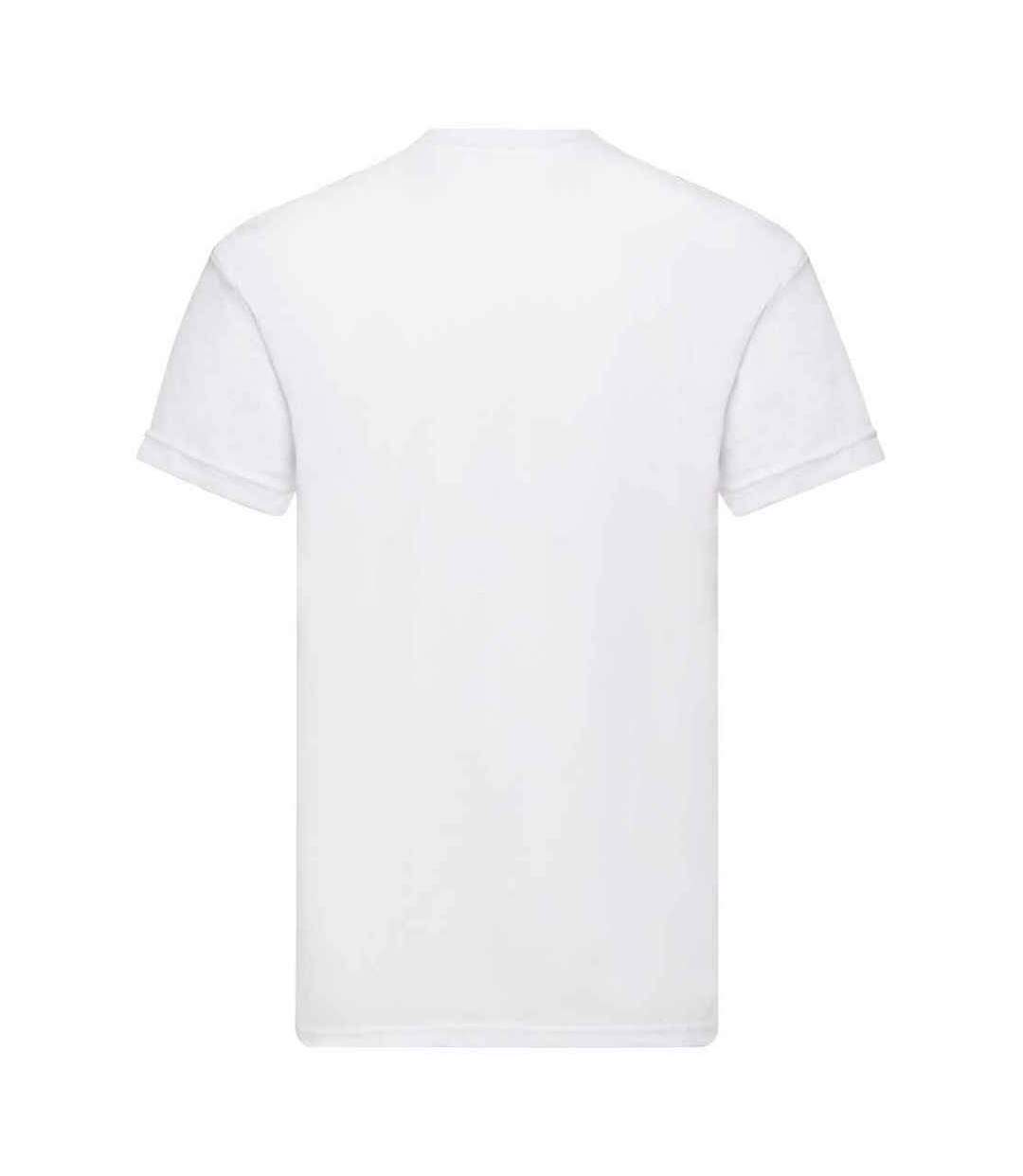 T-shirt valueweight homme blanc Fruit of the Loom-2