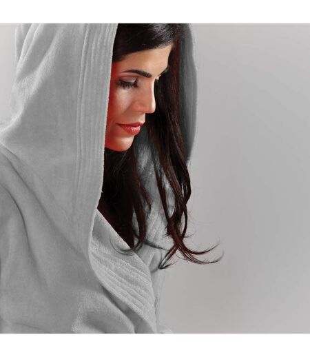 Peignoir adulte à capuche COOL en velours Capuche