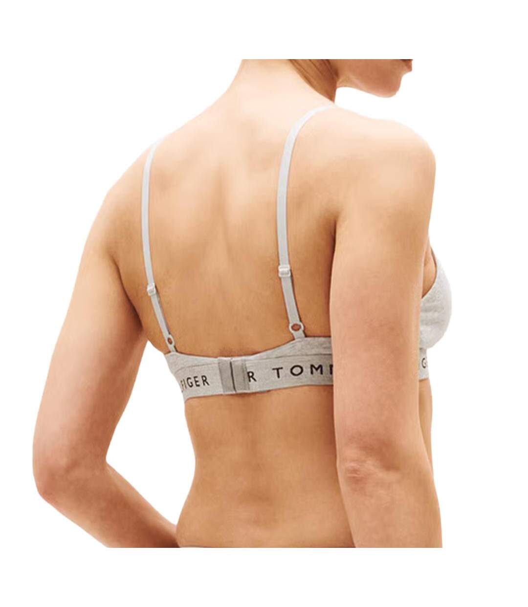 Soutien-Gorge gris femme tommy hilfiger rp triangle-2