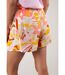 Short à imprimé floral pour femme ARILA