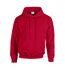 Sweat À Capuche Adulte Rouge Vif Gildan-1