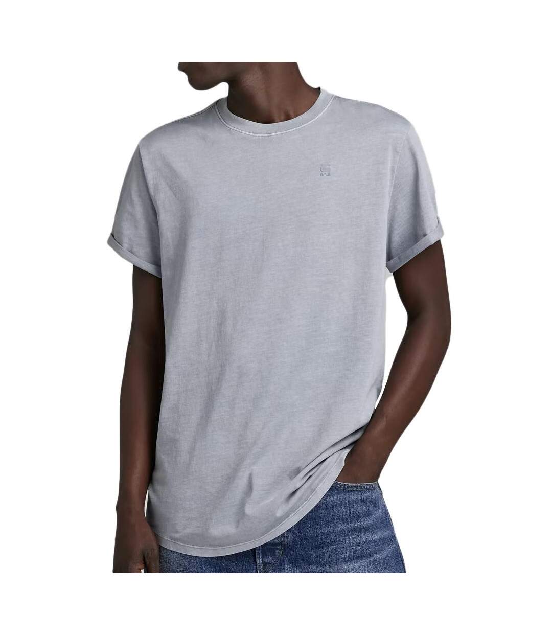 T-shirt Gris Homme G-Star Raw D16396-B353 - S-1