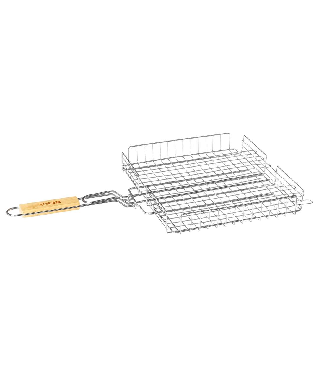 Grille barbecue panier - 34 x 31 cm.