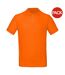 Polos homme orange B&C-1