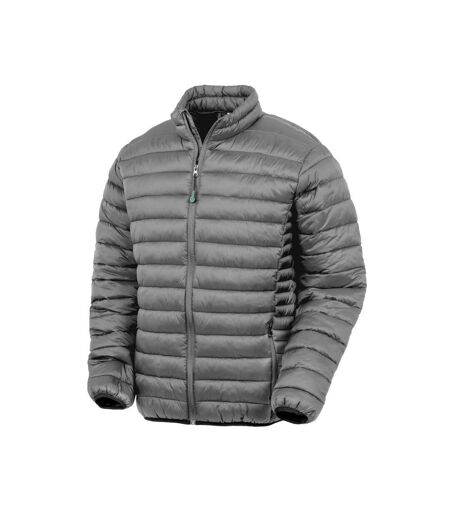 Result Genuine Recycled Mens Recycled Padded Jacket (Frost Grey) - UTRW10040