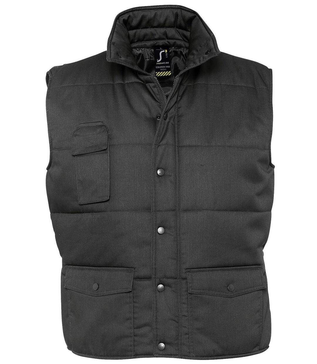 Veste sans manches matelassée - bodywarmer workwear - PRO 80503 - gris foncé