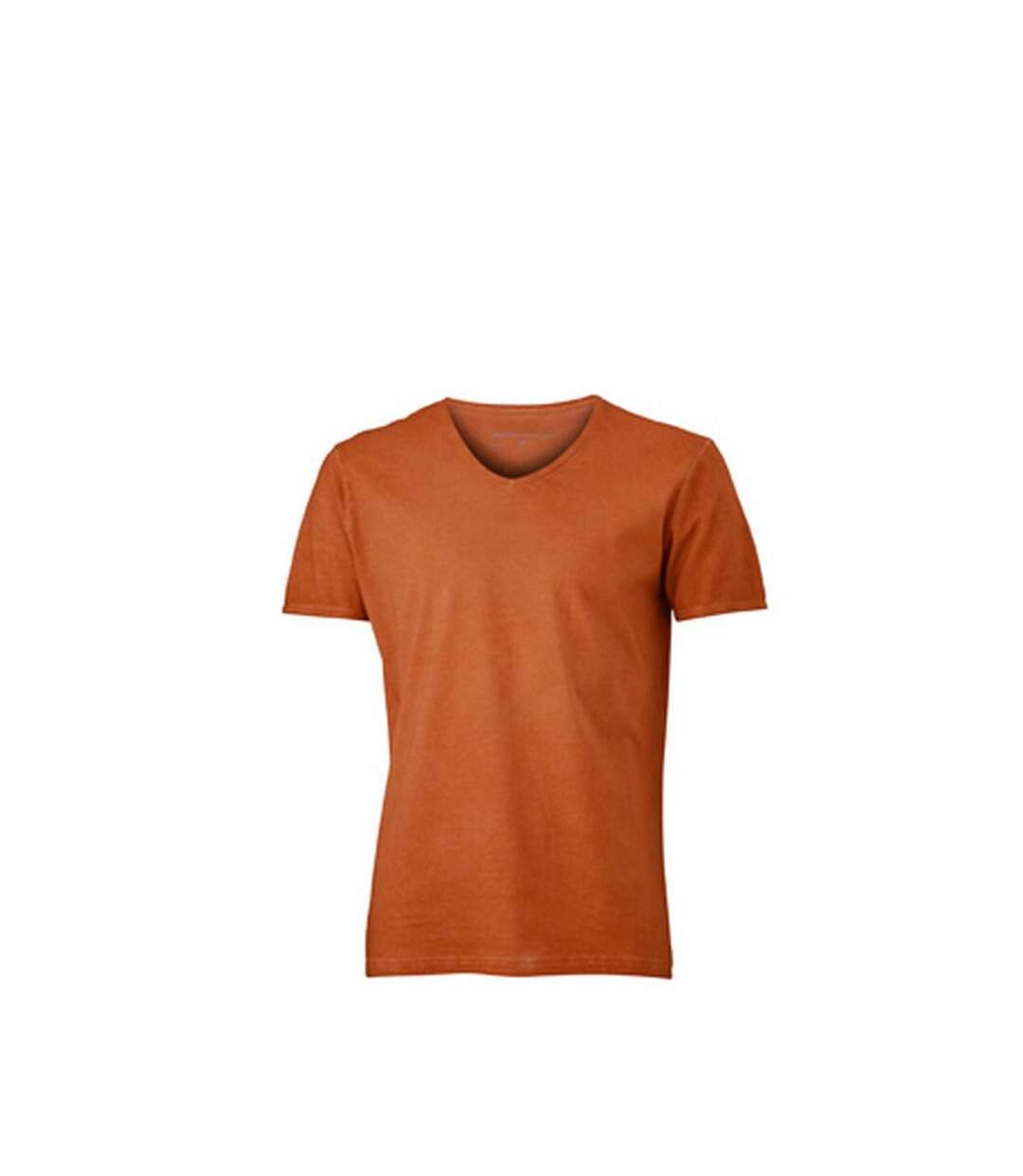 Mens gipsy t-shirt terra orange James and Nicholson-1