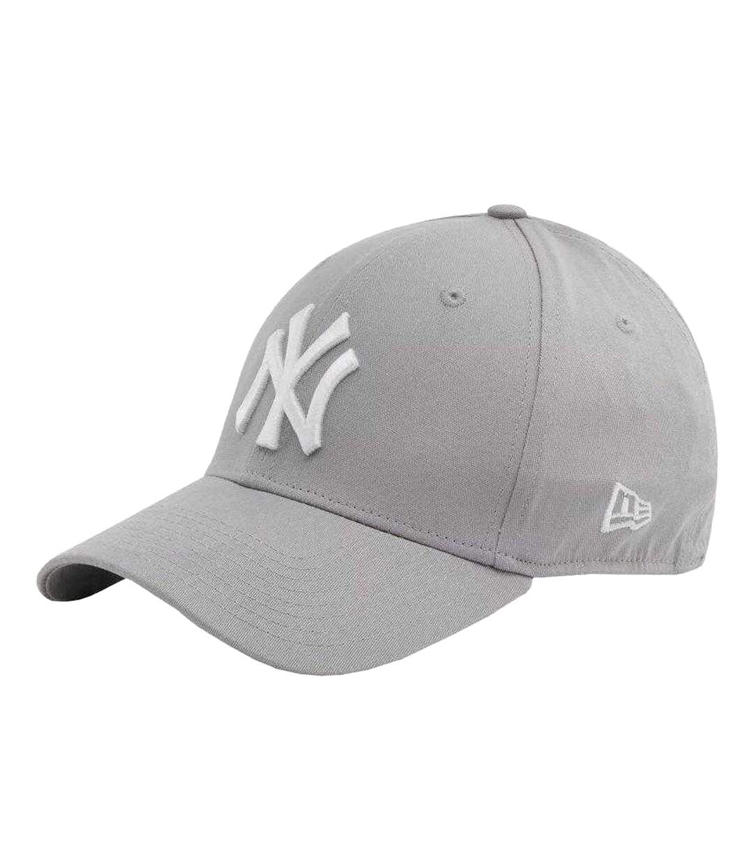 39thirty League Essential New York Yankees Baseball Cap Grey New Era-1