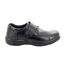 Chaussures décontractées à fermeture à scratch homme noir Smart Uns