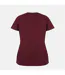T-shirt Motif/style Uni Femme Bordeaux Slazenger-2