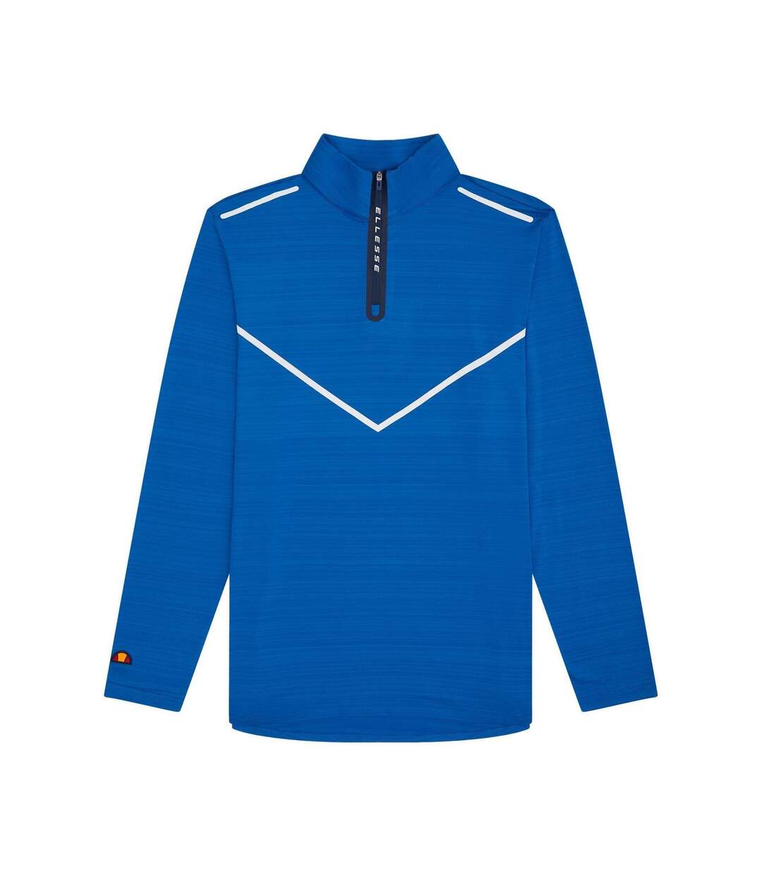 Mens High Collar Sweatshirt Blue Ellesse-1