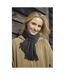 Result Adults Unisex Active Fleece Winter Tassel Scarf (Charcoal) (One Size) - UTBC873