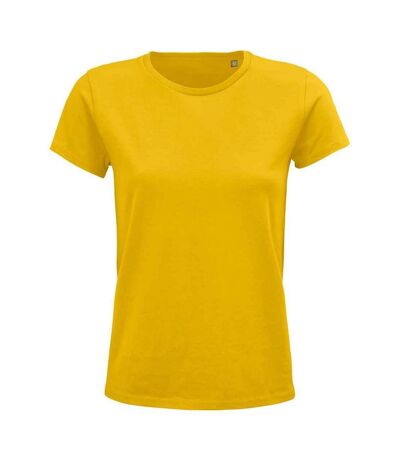 T-shirt Crusader Femme Jaune Or SOLS