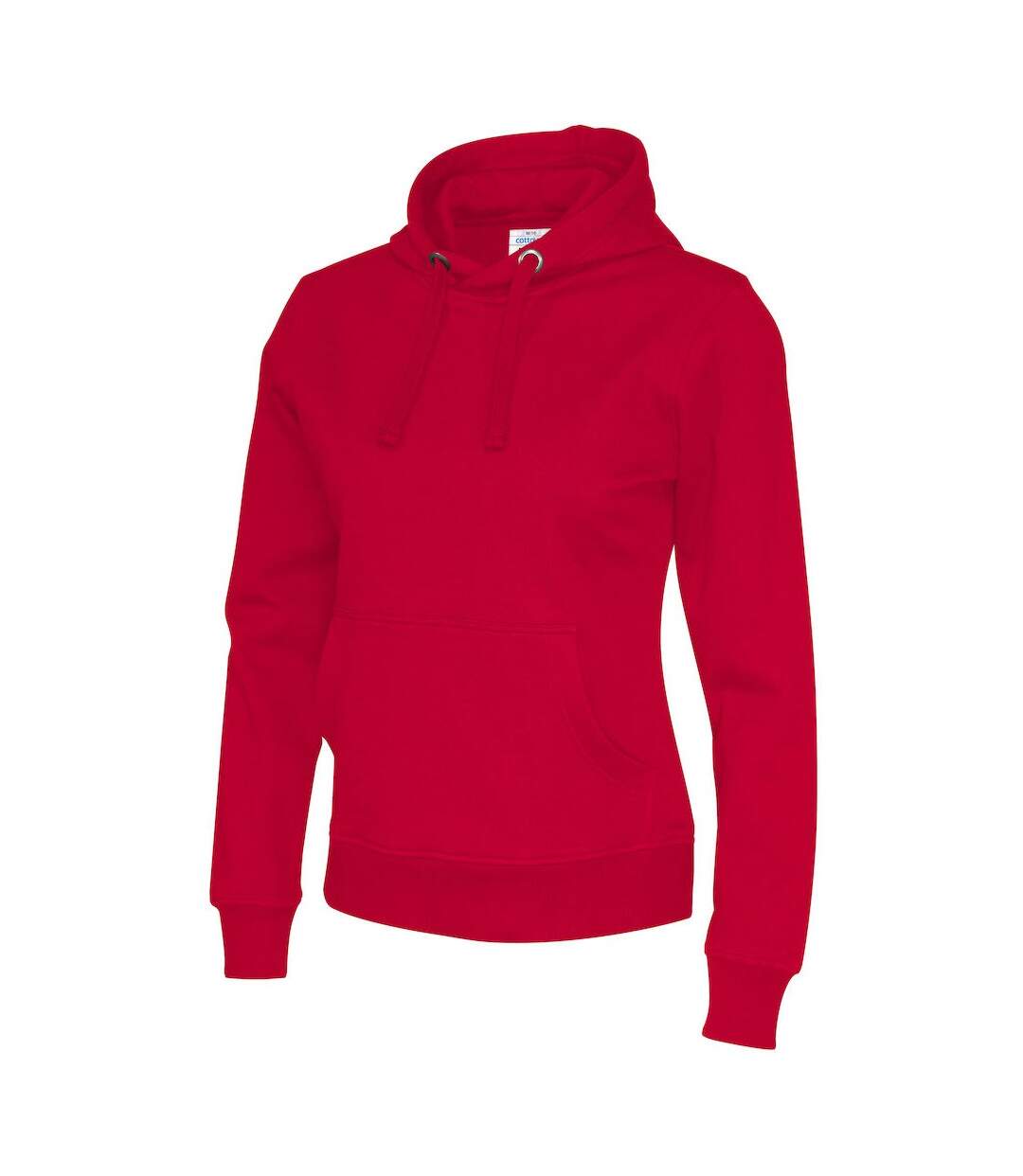 Sweat à capuche femme rouge Cottover-1