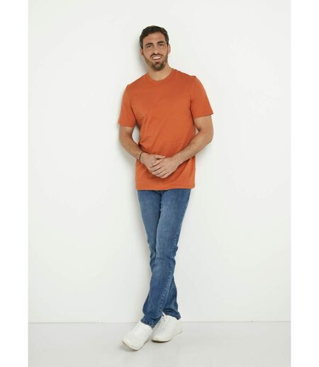 T-shirt coton manches courtes col rond