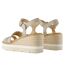 Womens/ladies Vegan Sandals Champagne Toms-2