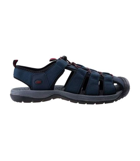 Mens Keniser Sandals Navy Black Dark Red Elbrus