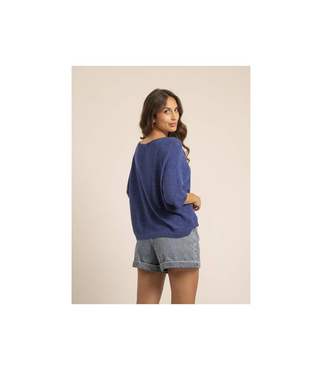 Pull fin paillettes KOLIANE - Dona X Lisa-3