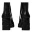 Womens/ladies Giove Leather Chelsea Boots Black Diesel-2
