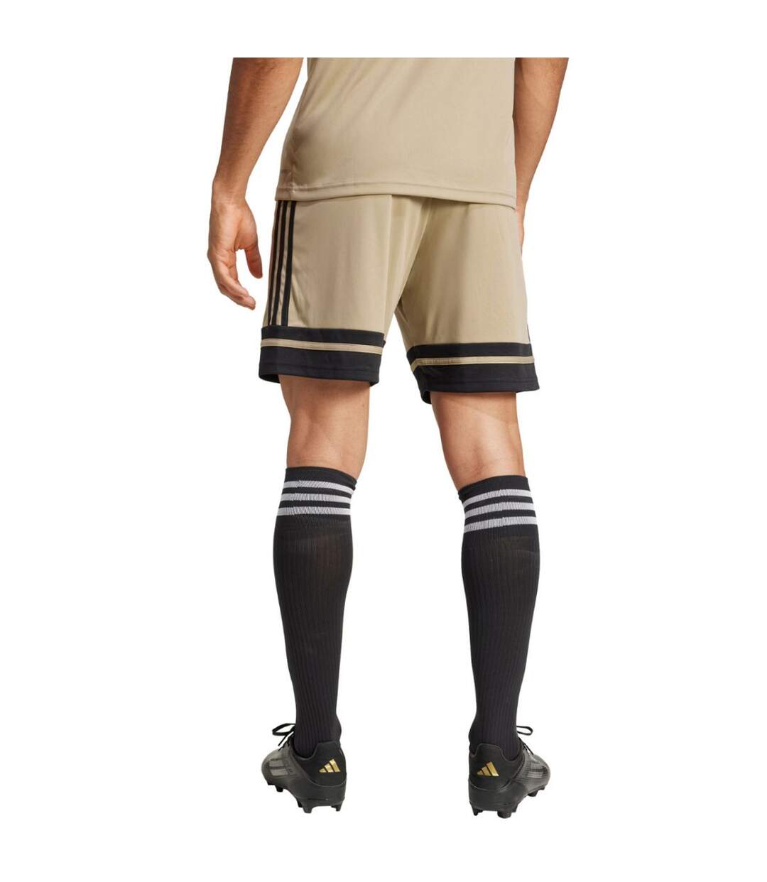 Short Squadra Homme Beige Noir Adidas-3