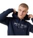 Mens Pinebrook Graphic Full Zip Hoodie Navy Jack Wills-4