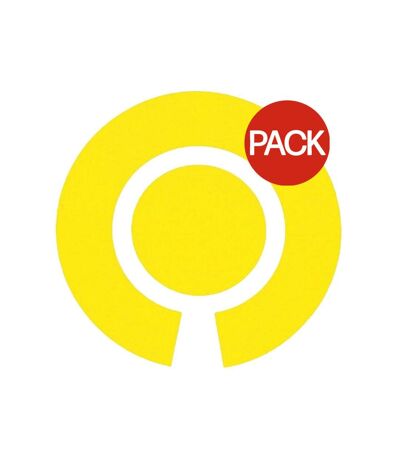 Pack of 4  Bowls marker labels  one size yellow Henselite