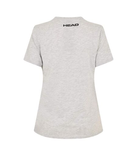 Womens/ladies Lucy T-shirt Grey Head
