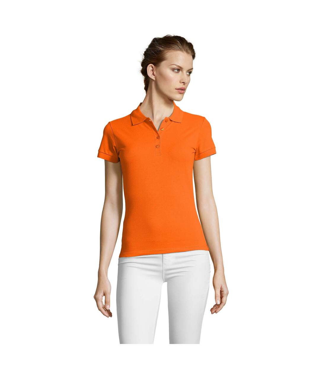 Polo People Femme Orange SOLS-1