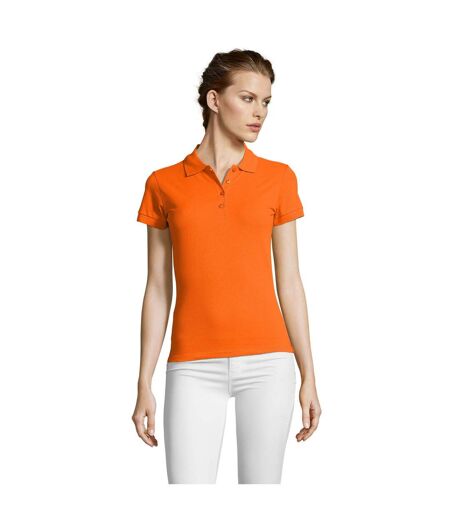 Polo People Femme Orange SOLS