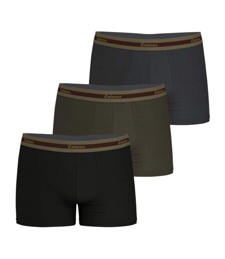 Lot de 3 boxers homme Sélection Coton Bio Eminence