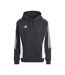 Sweat À Capuche Motif/style 3 Rayures Tiro Homme Noir Adidas-2