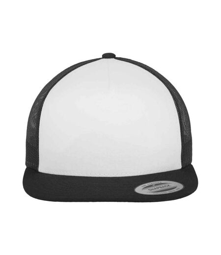 Casquette trucker adulte noir / blanc Flexfit