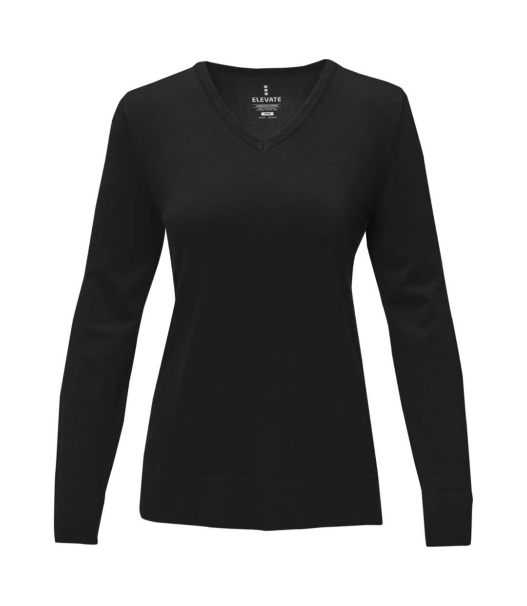 Pull stanton femme noir Elevate-1