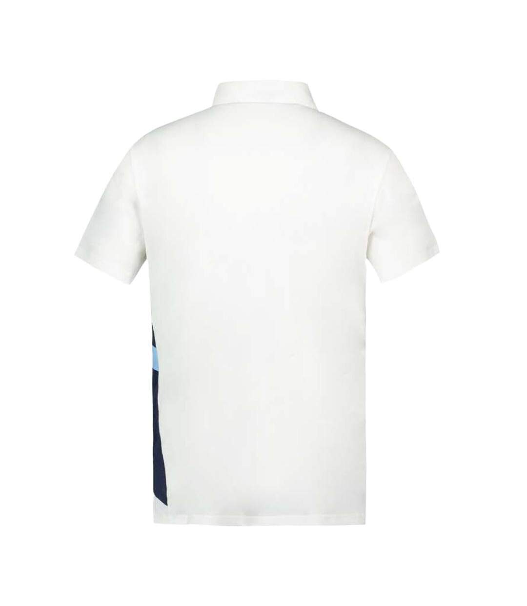 Aviron bayonnais polo blanc homme le coq sportif new optica-2