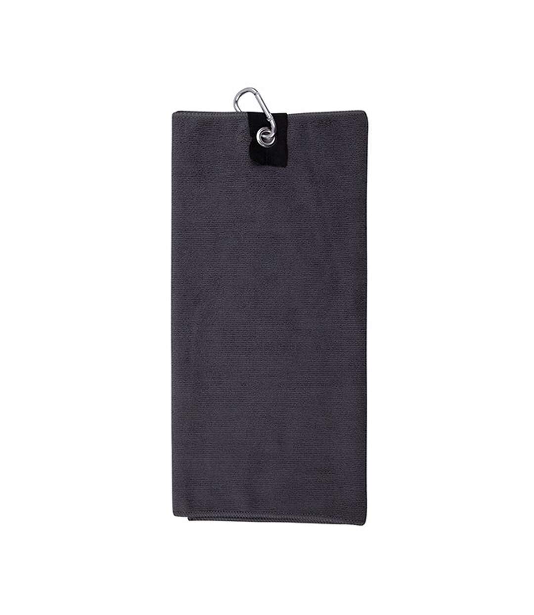 Serviette De Golf 55 Cm X 40 Cm Gris Acier Towel City-1