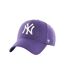 Casquette De Baseball Motif/style New York Yankees Adulte Violet Clair 47-1