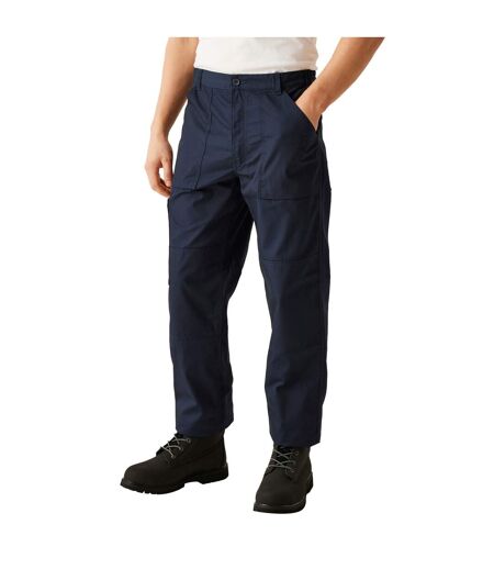 Mens Sports Nouveau Pantalon D'action Doublé Bleu Marine Regatta Professional