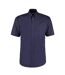 Chemise À Manches Courtes Homme Bleu Marine Foncé Kustom Kit-1
