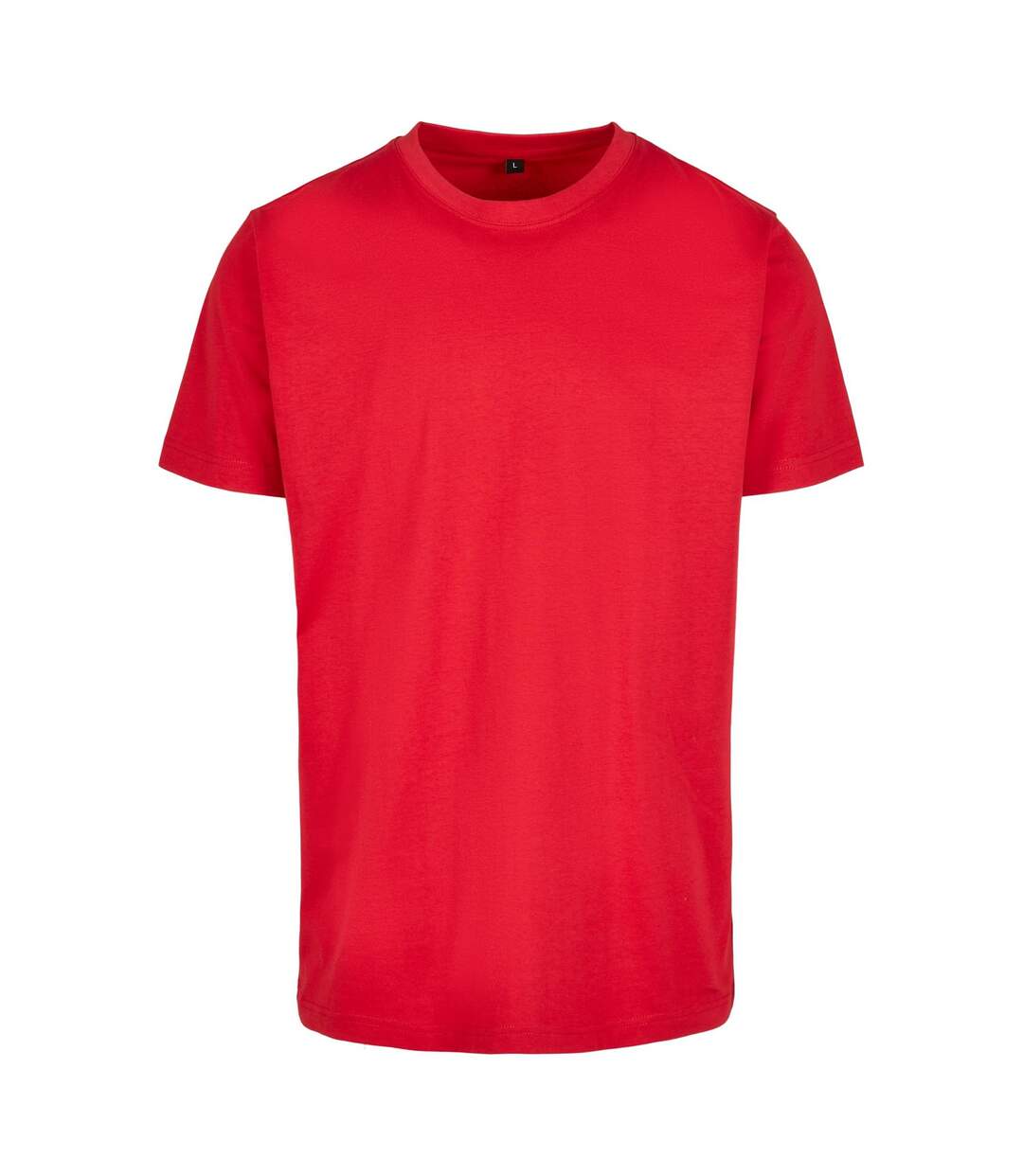 T-shirt Adulte Rouge Vif Build Your Brand-1