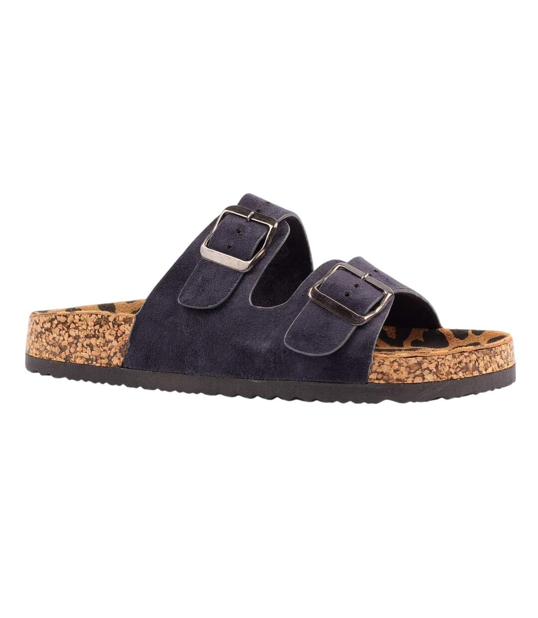 Sandales Pecan Femme Bleu Marine Lunar-1