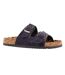 Sandales Pecan Femme Bleu Marine Lunar-1