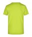 T-shirt Adulte Jaune Fluo James And Nicholson-2