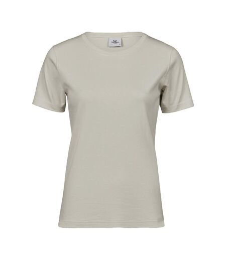 Womens/ladies Interlock T-shirt Cement Tee Jays