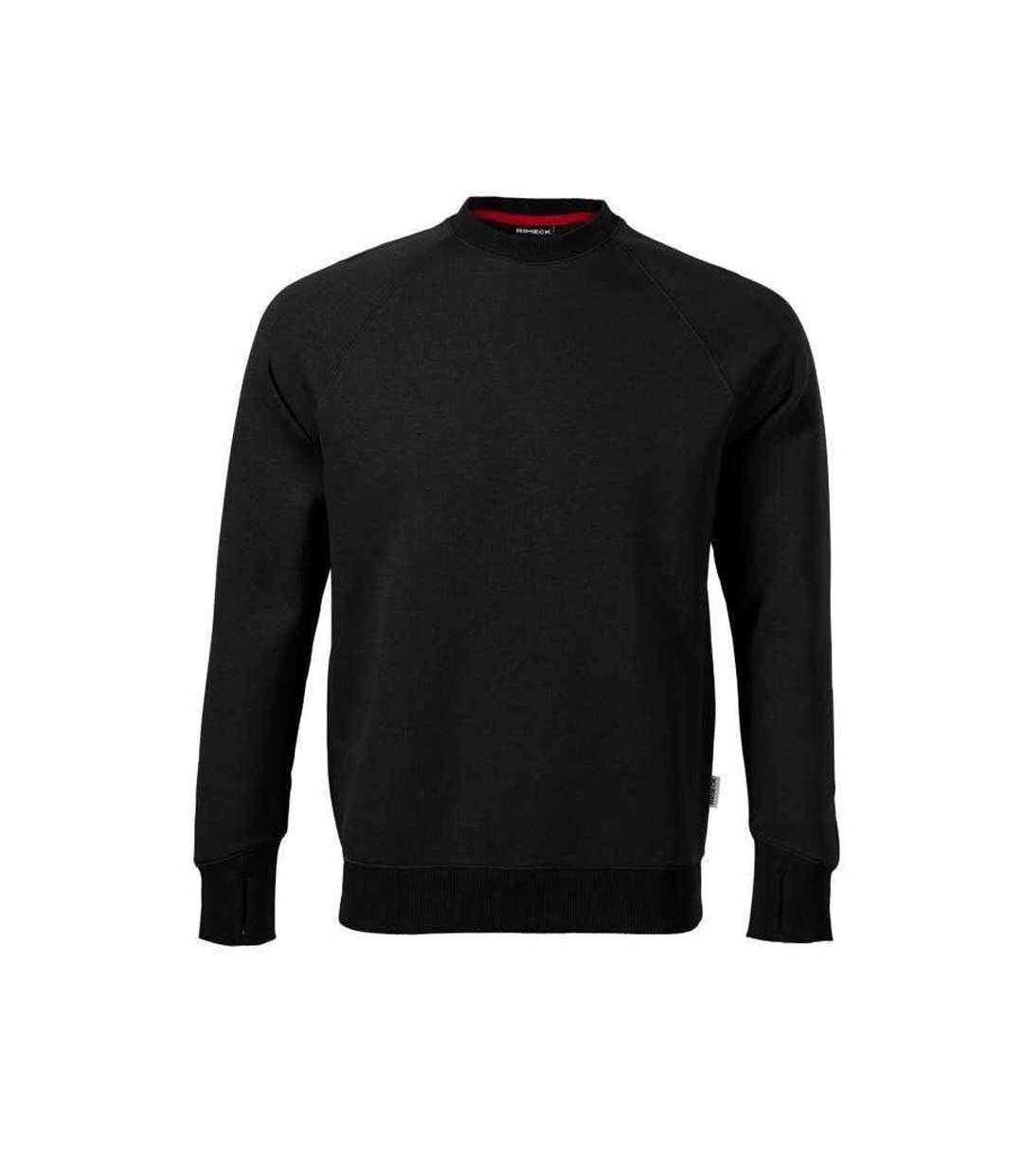 Mens Vertex Sweatshirt Black Rimeck-1