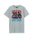 T-shirt Motif/style Run Dmc King Of Rock Adulte Bleu Amplified-1