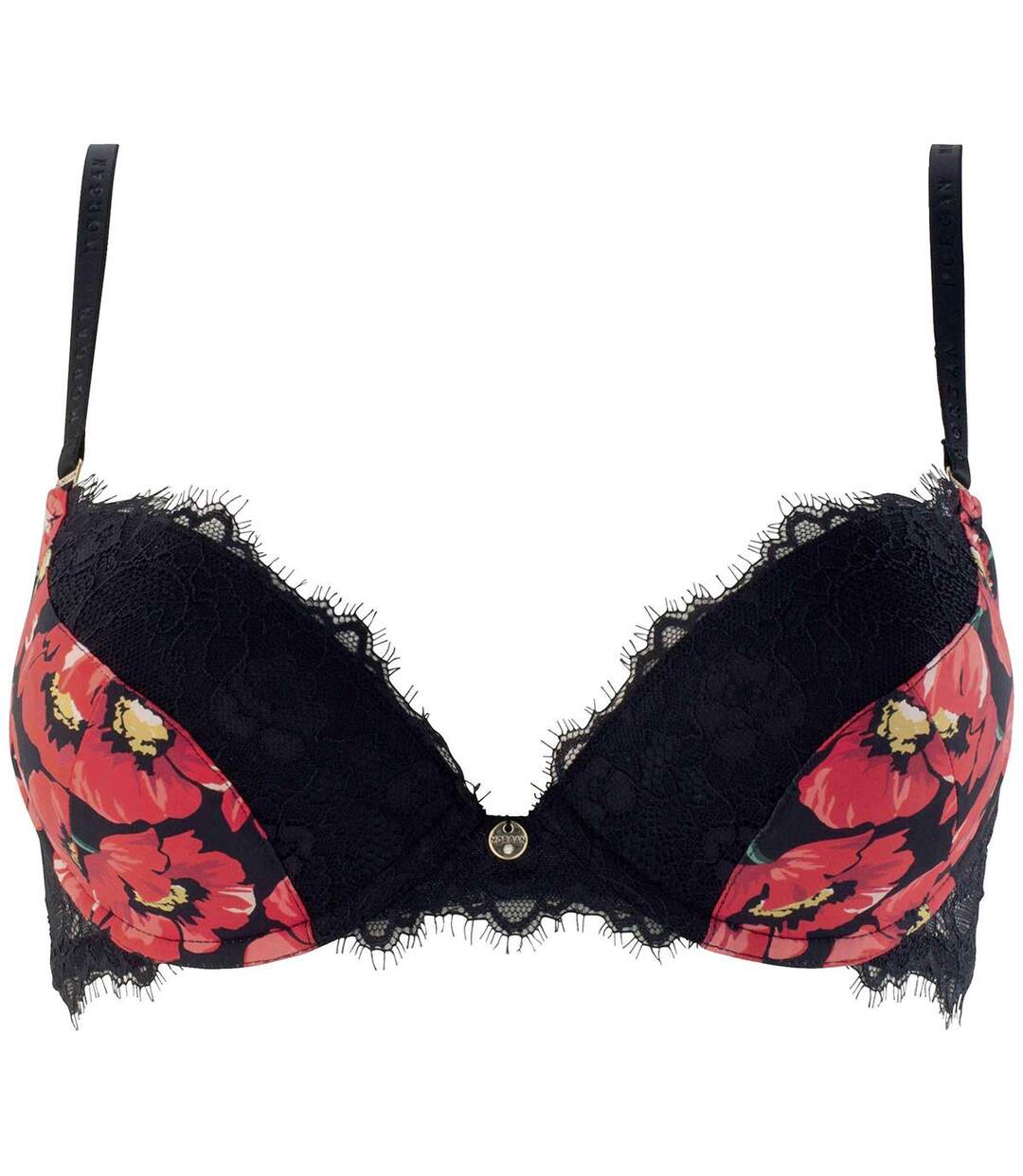 Soutien-gorge ampliforme coque moulée noir Flavie